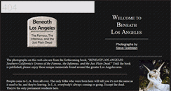 Desktop Screenshot of beneathlosangeles.com